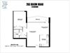 1 bedroom, 1 bathroom with balcony